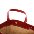 Червоний бізнес-портфель жіночий Tuscany Leather Palermo tl141369 Red - Фотографія № 101