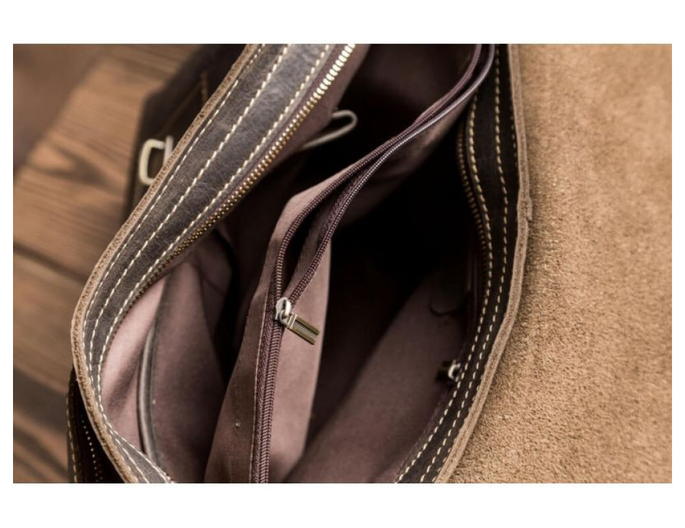 Чоловіча шкіряна сумка через плече Tidin Bag G8850 - Фотографія № 4
