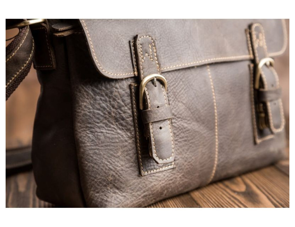 Чоловіча шкіряна сумка через плече Tidin Bag G8850 - Фотографія № 3