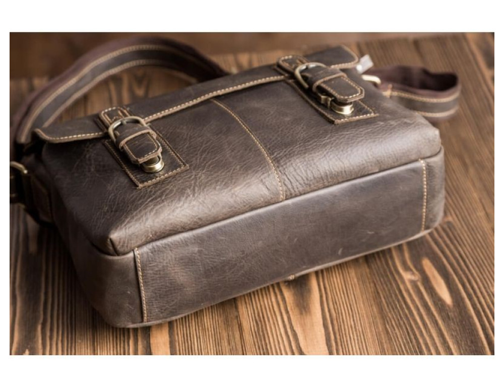 Чоловіча шкіряна сумка через плече Tidin Bag G8850 - Фотографія № 5