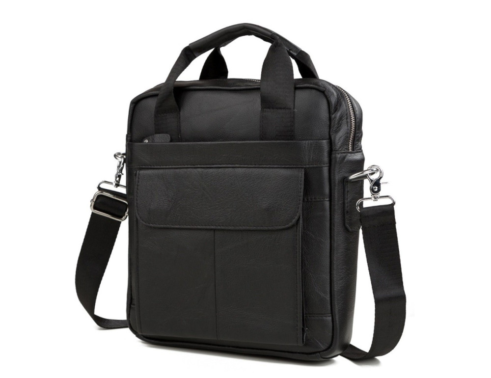 Чоловіча барсетка зі шкіри TIDING BAG M38-8861A чорна - Фотографія № 1 Чоловіча барсетка зі шкіри TIDING BAG M38-8861A чорна - Фотографія № 1