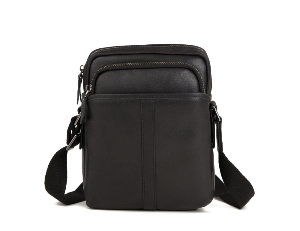 Шкіряна сумка через плече TIDING BAG M47-21109-1A - Фотографія № 5