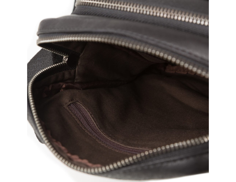 Шкіряна сумка через плече TIDING BAG M47-21109-1A - Фотографія № 6