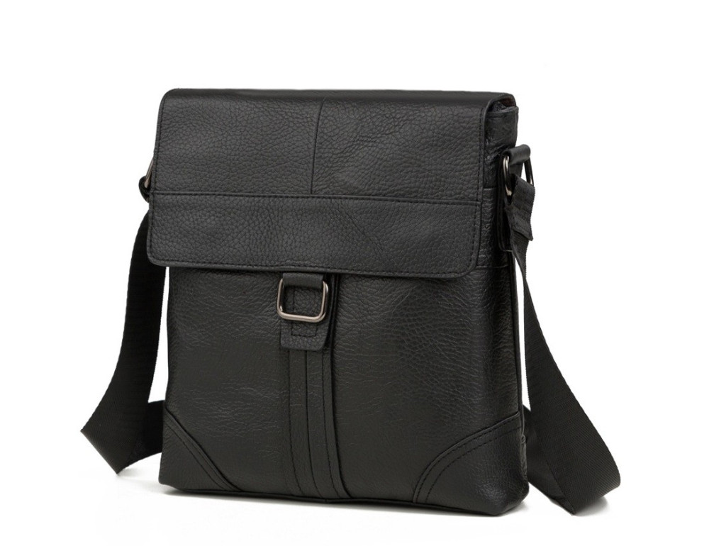 Мужская кожаная сумка через плечо TIDING BAG M38-1712A - Фото № 1