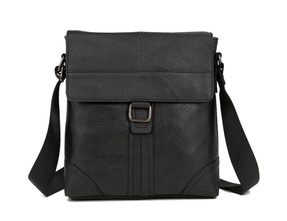 Мужская кожаная сумка через плечо TIDING BAG M38-1712A - Фото № 6