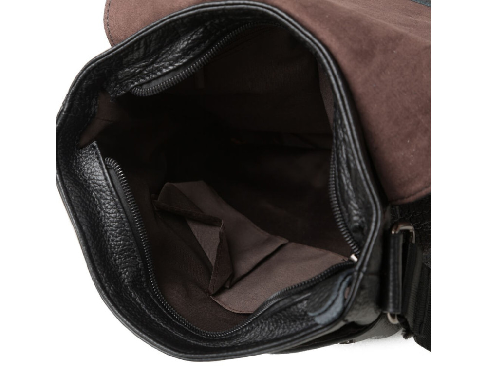 Мужская кожаная сумка через плечо TIDING BAG M38-1712A - Фото № 3