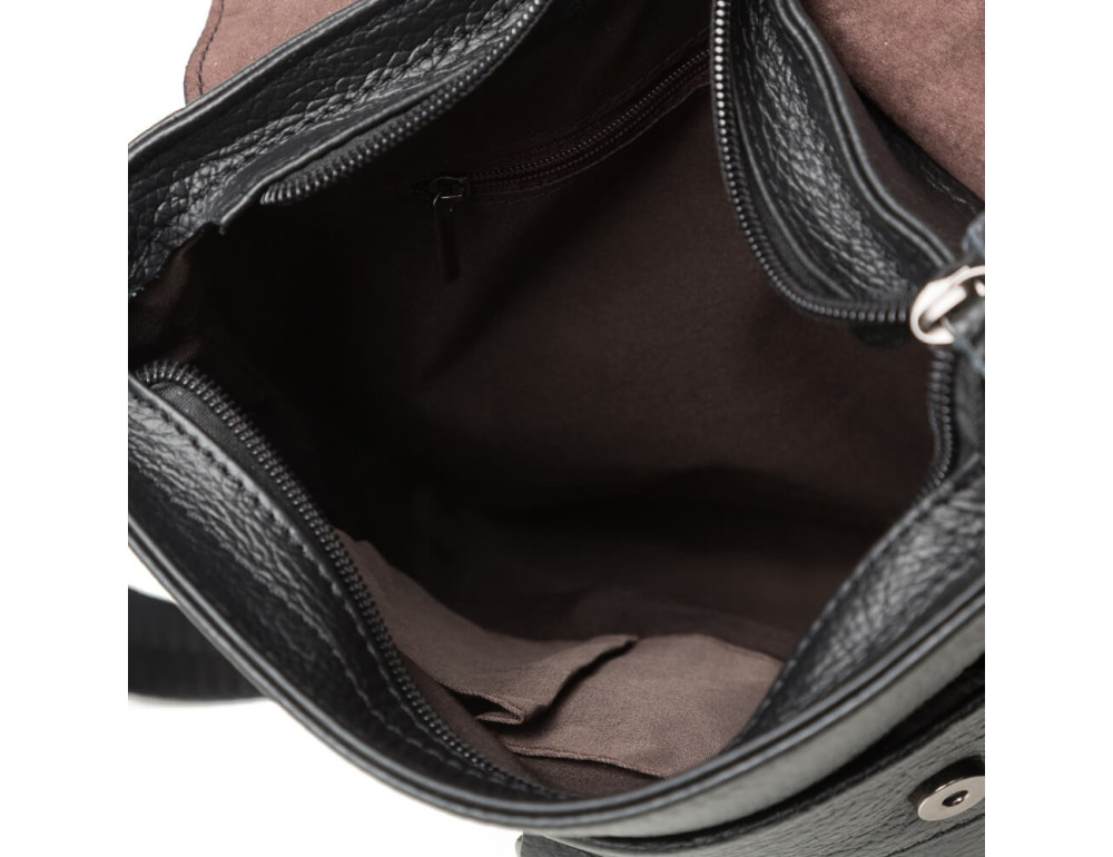 Мужская кожаная сумка планшет TIDING BAG M38-1713A - Фото № 3