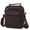 Чоловіча барсетка зі шкіри TIDING BAG M38-5112C коричневий