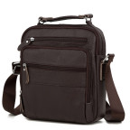Мужская барсетка из кожи TIDING BAG M38-5112C коричневый - Фото № 100