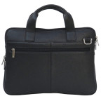 Чоловіча шкіряна сумка під macbook Black Diamond BD27AF чорна - Фотографія № 102