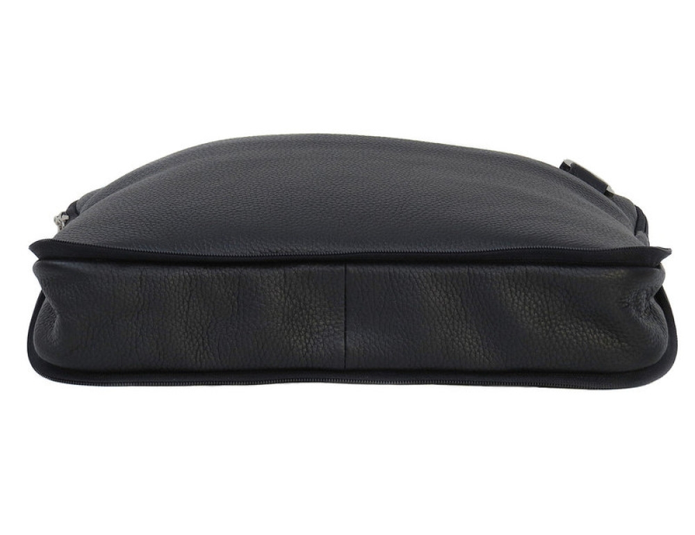 Чоловіча шкіряна сумка під macbook Black Diamond BD27AF чорна - Фотографія № 6
