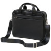 Чоловіча шкіряна сумка Black Diamond BD25AF чорна Чоловіча шкіряна сумка Black Diamond BD25AF чорна