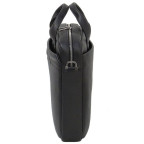 Чоловіча шкіряна сумка Black Diamond BD25AF чорна - Фотографія № 103