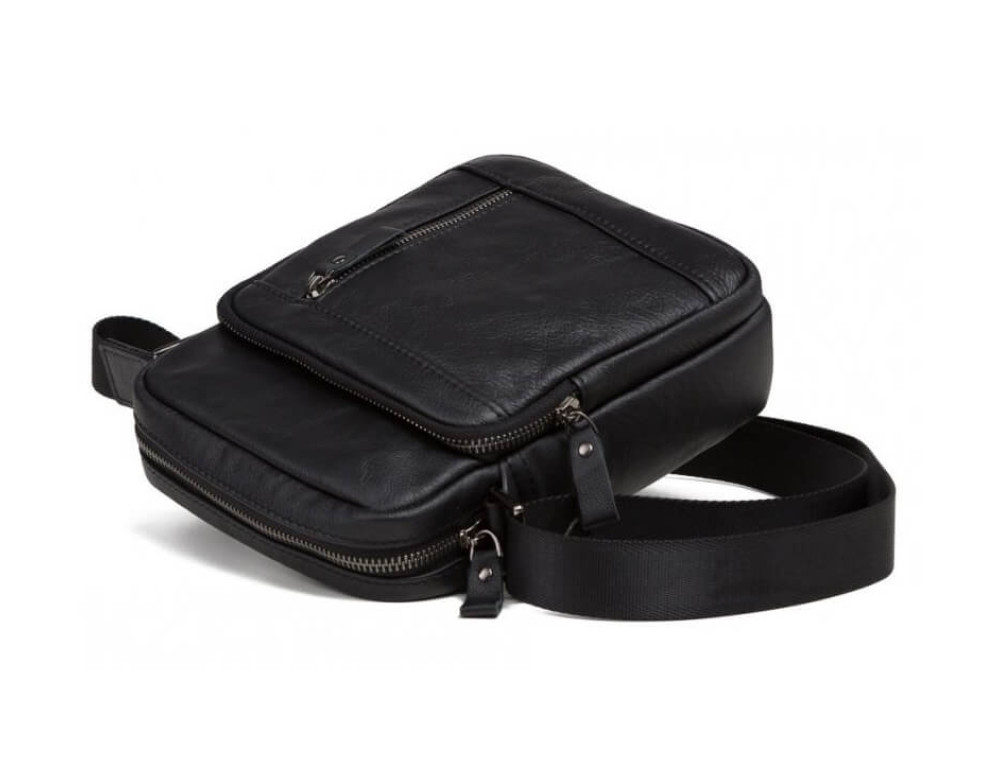 Чоловіча шкіряна сумка на плече TIDING BAG 8028A - Фотографія № 5