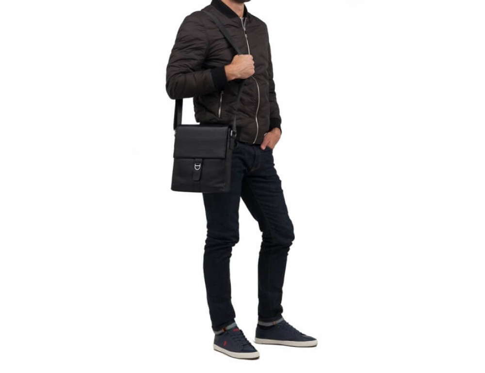 Чоловічий шкіряний месенджер TIDING BAG M2860A - Фотографія № 2