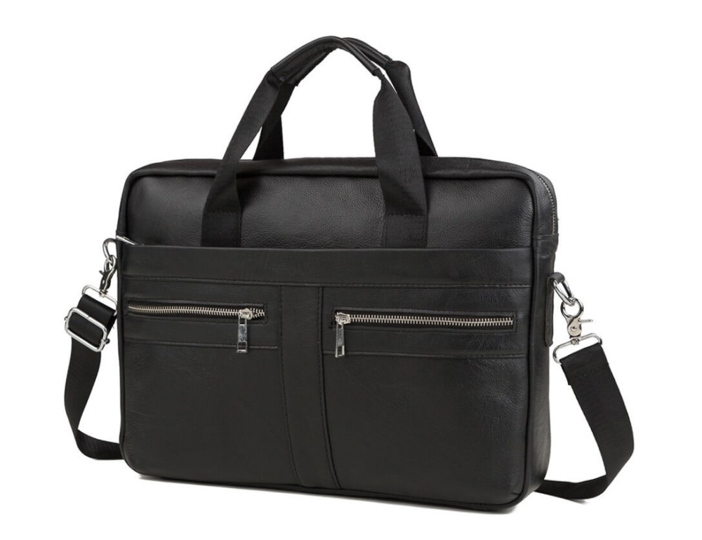 Шкіряна сумка для ноутбука чоловіча Tiding Bag A25-1120A - Фотографія № 1