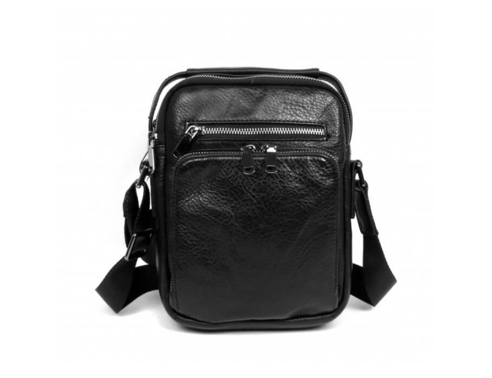 Мужская кожаная сумка на плечо TIDING BAG 5005A - Фото № 2