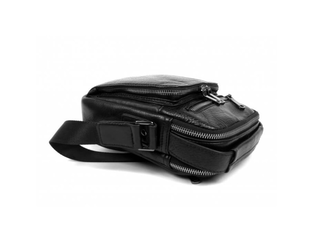 Мужская кожаная сумка на плечо TIDING BAG 5005A - Фото № 5