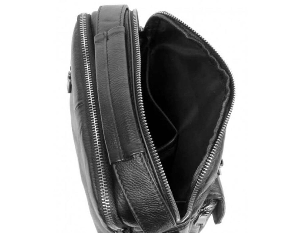 Мужская кожаная сумка на плечо TIDING BAG 5005A - Фото № 6