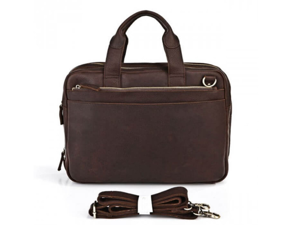 Шкіряна сумка TIDING BAG 7092R - Фотографія № 4