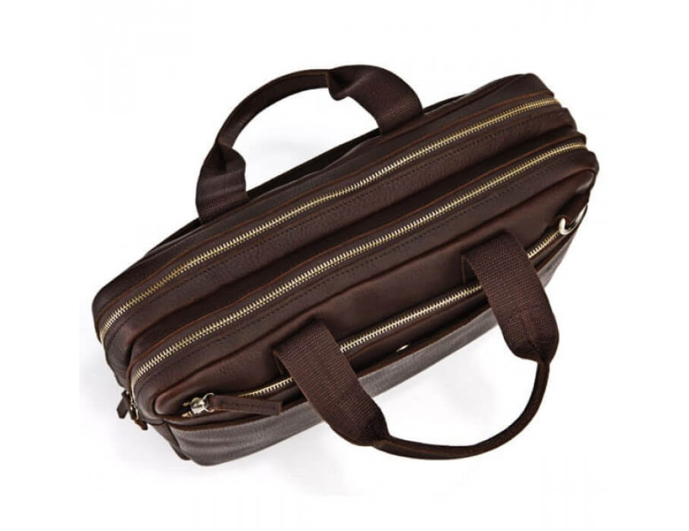Шкіряна сумка TIDING BAG 7092R - Фотографія № 8