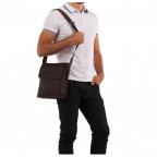Чоловіча шкіряна сумка мессенджер TIDING BAG A25-064C - Фотографія № 101