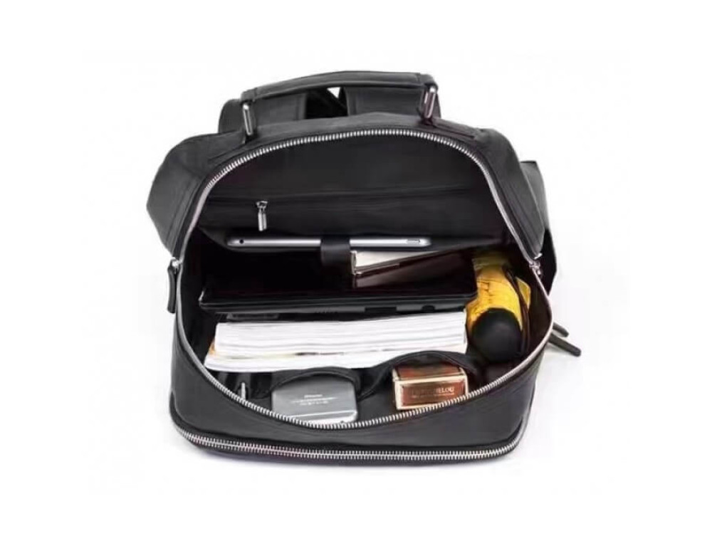 Міський шкіряний рюкзак TIDING BAG B3-1631A - Фотографія № 8