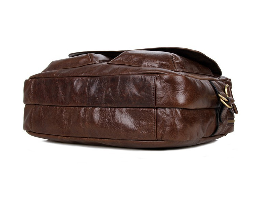 Шкіряна сумка через плече TIDING BAG 7085C - Фотографія № 9