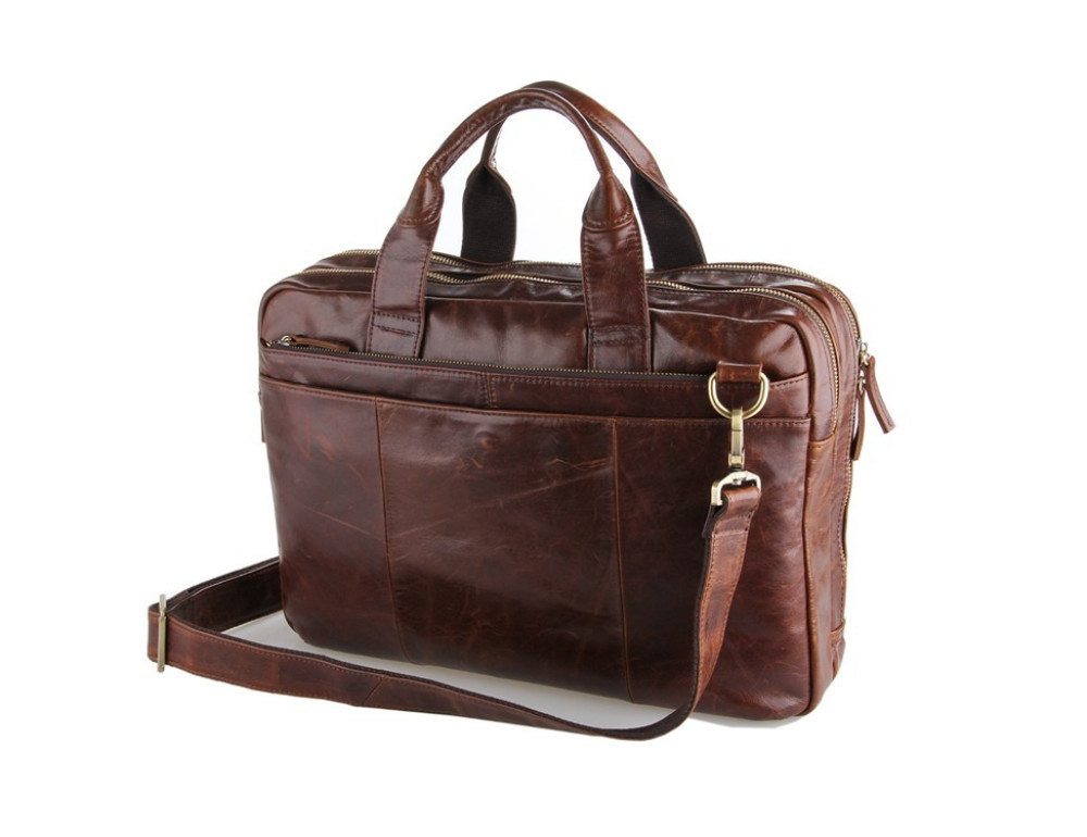 Шкіряна сумка через плече TIDING BAG 7092-2C - Фотографія № 5