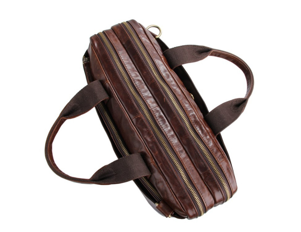 Шкіряна сумка через плече TIDING BAG 7092-2C - Фотографія № 6