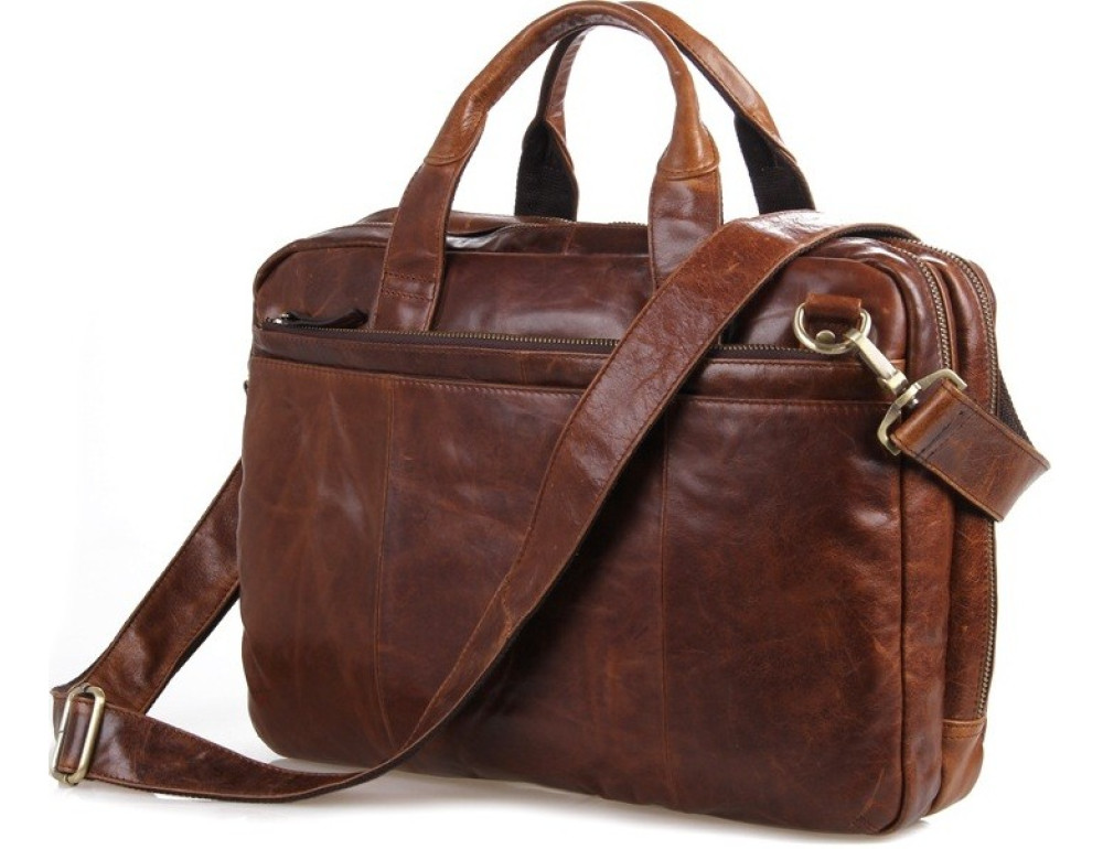 Шкіряна сумка через плече TIDING BAG 7092-2C - Фотографія № 3