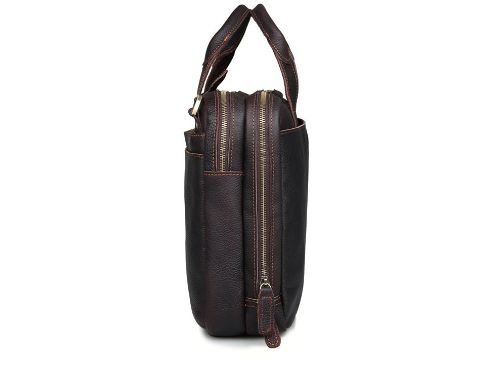 Шкіряна сумка через плече TIDING BAG 7092Q - Фотографія № 9