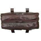 Шкіряна сумка  TIDING BAG 7093C темно-коричнева - Фотографія № 103