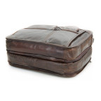 Шкіряна сумка  TIDING BAG 7093C темно-коричнева - Фотографія № 104