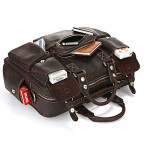 Чоловічий шкіряний портфель Jasper Maine JD7028R темно-коричневий - Фотографія № 103
