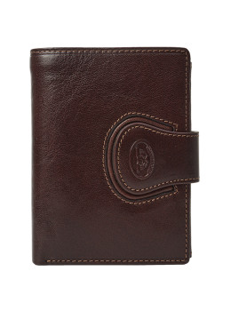 Коричневое кожаный портмоне Toni Perotti Accademia 1693 moro