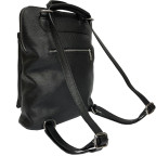 Женская кожаная сумка-рюкзак Tony Perotti Borsa CA04C-21BK nero - Фото № 105
