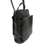 Женская кожаная сумка-рюкзак Tony Perotti Borsa CA04C-21BK nero - Фото № 106