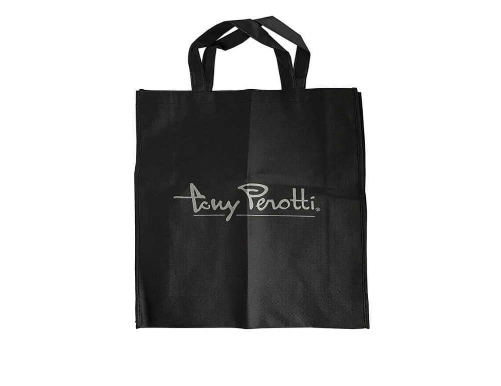 Женская кожаная сумка-рюкзак Tony Perotti Borsa CA04C-21BK nero - Фото № 8