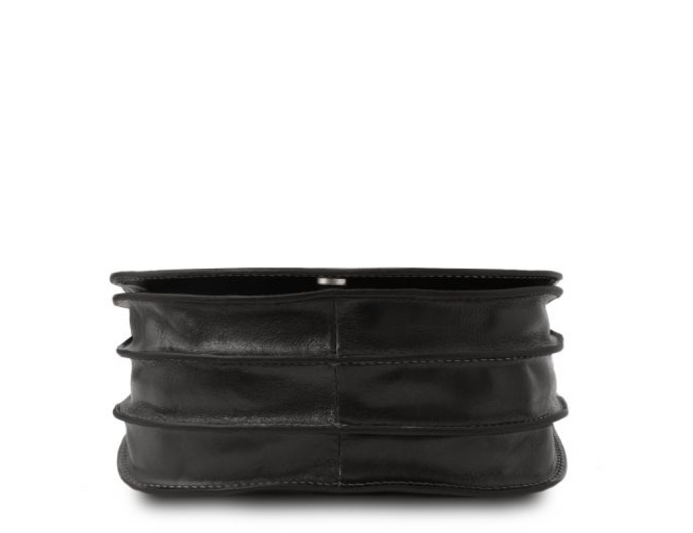 Чорна сумка з натуральної шкіри Tuscany Leather Isabella TL9031 Black - Фотографія № 4