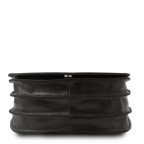 Чорна сумка з натуральної шкіри Tuscany Leather Isabella TL9031 Black - Фотографія № 103