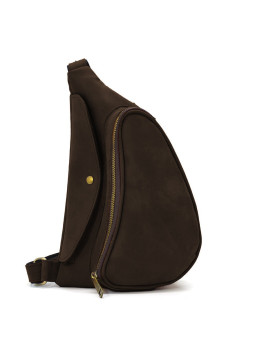 Мужская сумка через плечо из натуральной матовой кожи TARWA RC-3025-3md