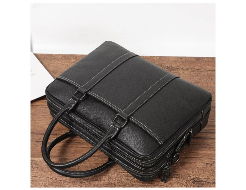 Чоловіча сумка для ноутбука з двома відділеннями Tiding Bag FL-SM8-016A - Фотографія № 3