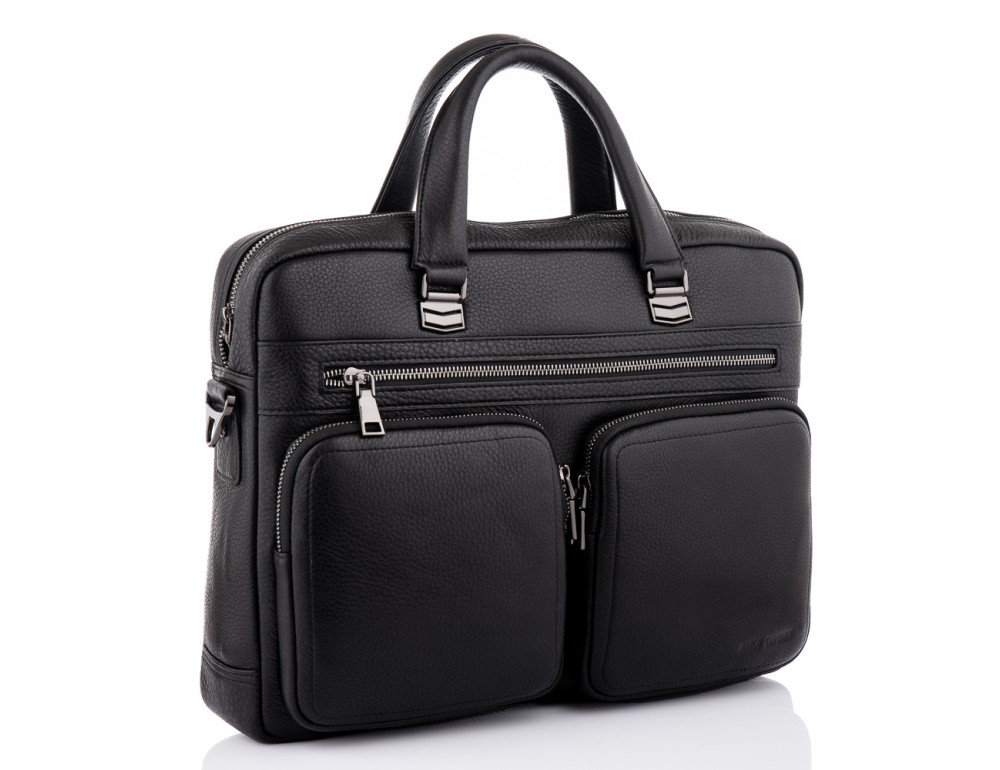 Чоловічий портфель шкіряний Marco Coverna MC3496-1 - Фотографія № 4