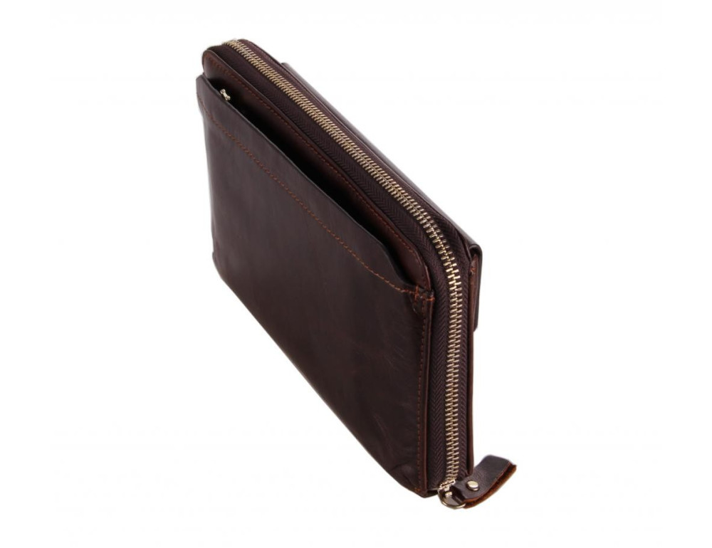 Мужской кожаный клатч TIDING BAG 8039C - Фото № 5