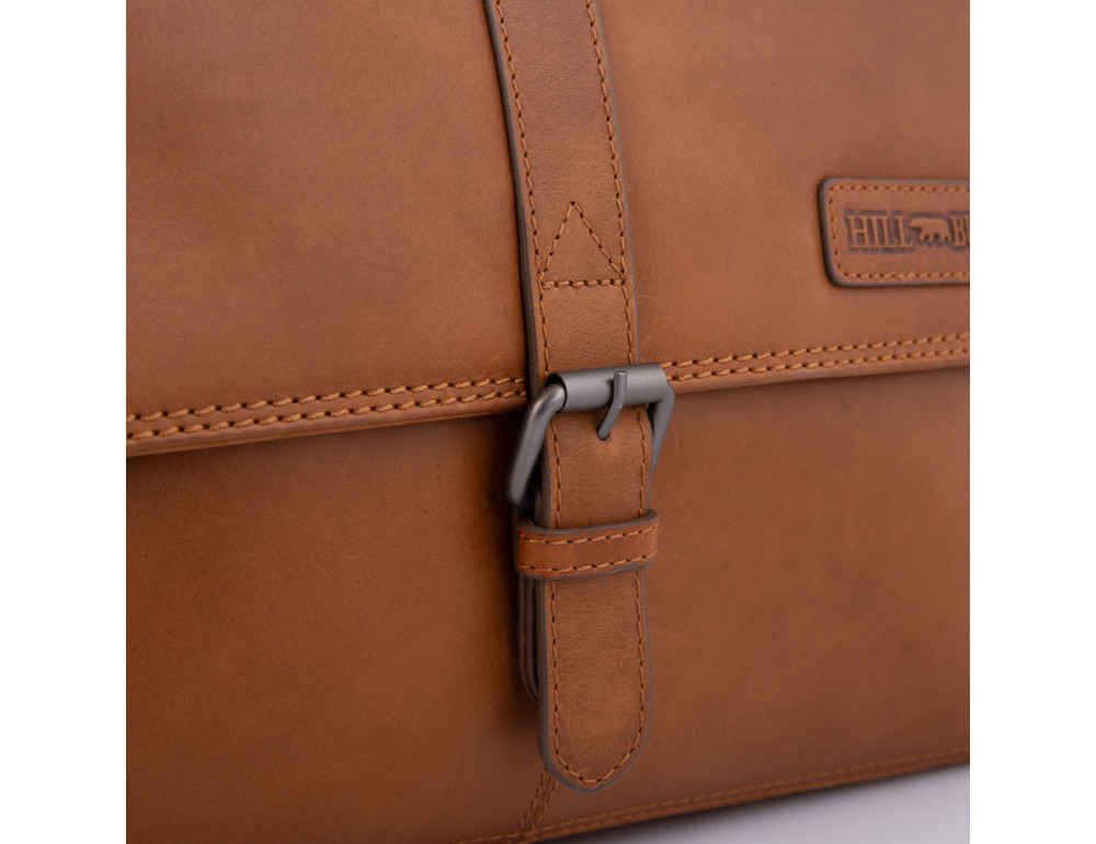 Руда сумка під документи HILL BURRY 3058/10025HB Brown - Фотографія № 4