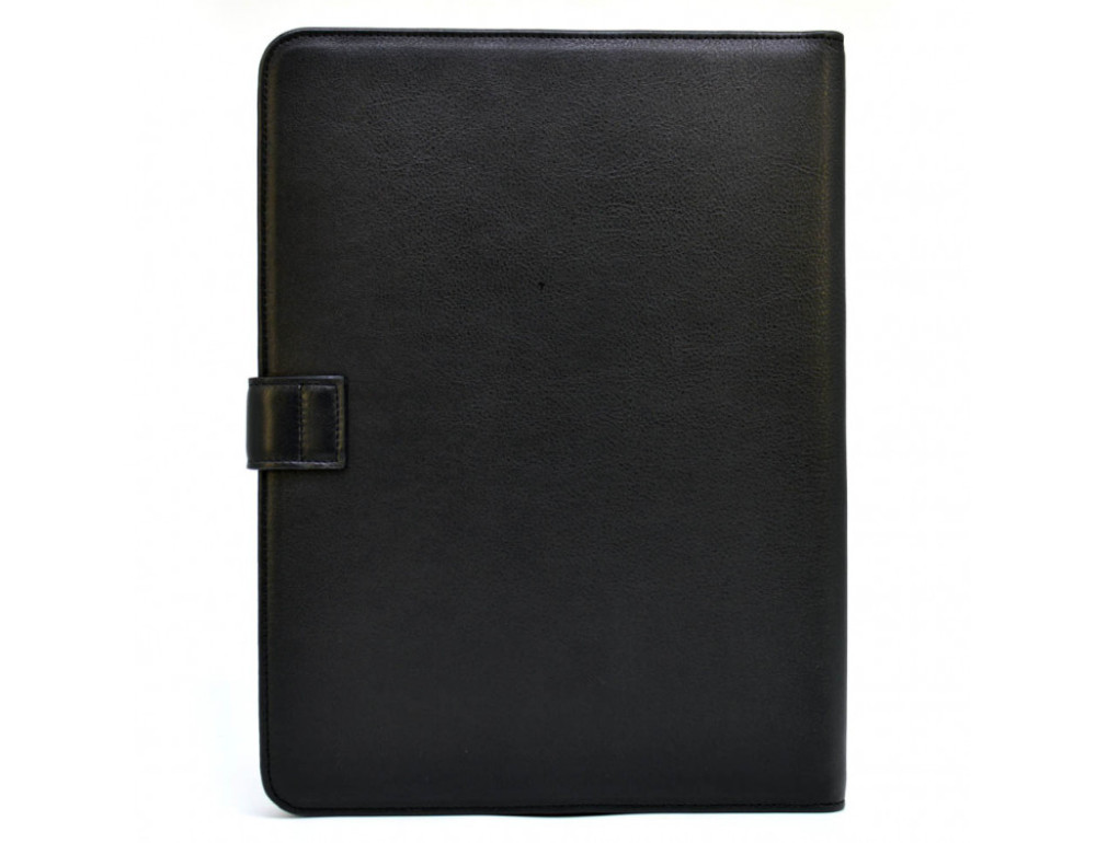 Чёрная кожаная папка для документов А4 TARWA GA-0314-4lx - Фото № 3