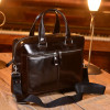 Місткий шкіряний портфель Issa Hara B23 (92-00)