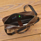 Місткий шкіряний портфель Issa Hara B23 (92-00) - Фотографія № 104