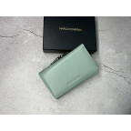 Стильний жіночий гаманець із натуральної шкіри Marco Coverna W003 Light Green - Фотографія № 105